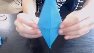 how to make a paper crane