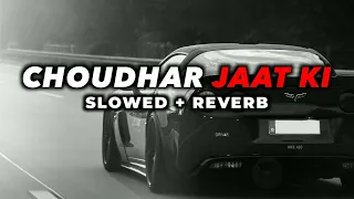 Choudhar Jaat Ki Slowed and reverb || Choudhar Jaat Ki Slowed Version || Lofi Song || Haryanavi song