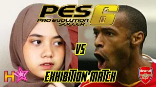 Pro Evolution Soccer 6 Exhibition Match - Haninours VS Arsenal (Gameplay) by Haninours Gamespot