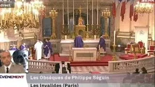 Obsèques de Philippe Séguin - Evénement (11/01/2010)