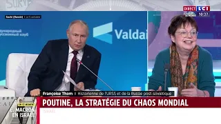 Poutine, la stratégie du chaos mondial