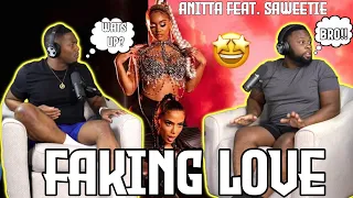 Anitta - Faking Love (feat. Saweetie) [Official Music Video] |Brothers Reaction!!!!