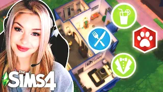 Sims 4 But Every Room is a Different Pack *BUILD CHALLENGE*