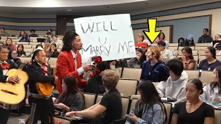 Lecture Room Proposal Prank!!!