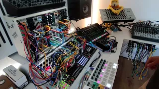 Modular Industrial Techno Jam // Hertz Donut // Steady State Gate // Flurry // Bastl Pizza // TR-8S