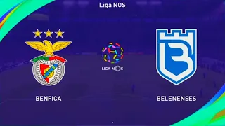 SL BENFICA x BELENENSES SAD ( 1080p/60FPS ) LIGA NOS - CAMPEONATO PORTUGUÊS DE FUTEBOL NO PES 2021