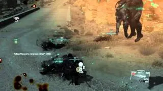 METAL GEAR SOLID V taking out the mist skulls in a few seconds