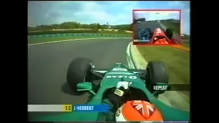 F1, Hungary 2000 (FP2) Johnny Herbert OnBoard