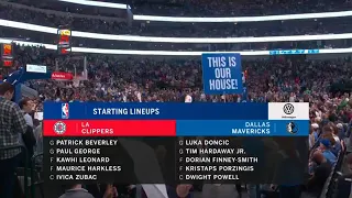 DALLAS MAVERICKS VS L.A CLIPPERS SUPER INTENSE GAME-NOVEMBER 26,2019