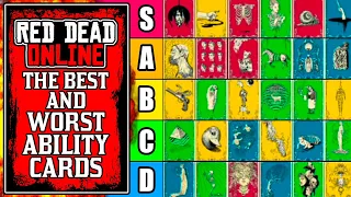Every Ability Card RANKED From WORST to BEST in Red Dead Online (RDR2 Best Ability Cards)