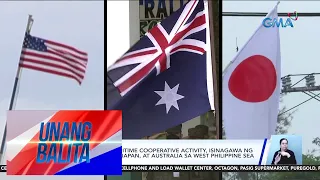 Quadrilateral maritime cooperative activity, isinagawa ng Pilipinas, Amerika, Japan, at... | UB