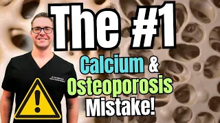 The #1 Calcium, Osteoporosis & Vitamin D BIG MISTAKE