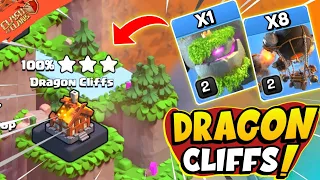 Dragon Cliffs Attack Strategy 2022 | Coc Clan Capital Dragon Cliffs Attack | Clash of Clans