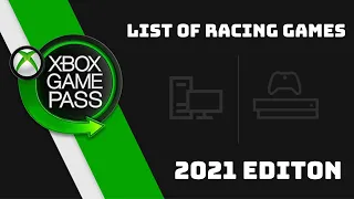 All Game Pass Racing Games of 2021 (PC, Xbox One, Series X/S, EA Play)