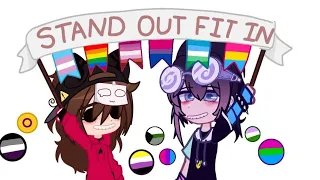 Stand Out Fit In💕 | GCMV | Late Pride Month special🏳️‍🌈| Screenshot Animation +LipSync
