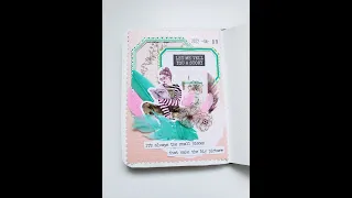 Mini-Journal With Me | 🪶Feathers Spread | ASMR #shorts #asmr #journalwithme #minijournal #journal