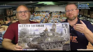 MBK unboxing SPECIAL - 1:16 M4A3E8 Sherman "Easy Eight" (Andys HHQ 001)