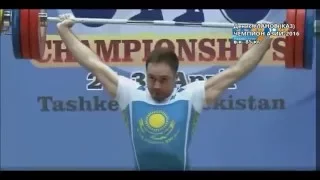Владимир Седов и Денис Уланов (Казахстан) – Чемпионы Азии по тяжелой атлетике-2016 в г.Ташкент.