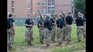 A new residence hall for cadets kicks off excitement of Cadre Week