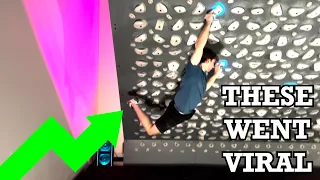 the most VIRAL board climbs!!