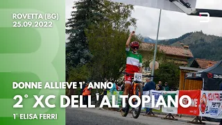 L'allieva Elisa Ferri (Olimpia Valdarnese) vince la 5° prova della Coppa Italia Giovanile a Rovetta