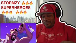 HARLEM NEW YORKER REACTS to UK RAPPER! STORMZY - SUPERHEROES