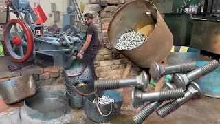 How Carriage Bolts are made | Manufacturing process Cultivator Shovel Bolts