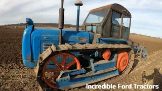 County Fordson Power Major Crawler Tractor at NVTEC North Notts Working Day 5th February 2023