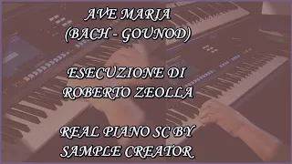 AVE MARIA (BACH - GOUNOD) - ROBERTO ZEOLLA ON YAMAHA GENOS - REAL PIANO SC BY www.samplecreator.it