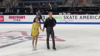 Madison Chock/Evan Bates Skate America 2023 Thursday Practice