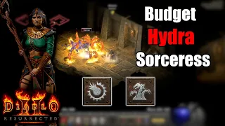 Budget Hydra Sorc - Great Choice for Ladder Start - Diablo 2 Resurrected 1440p