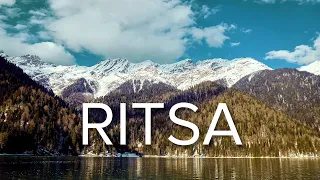Top places in Abkhazia - Lake Ritsa and Geghi Waterfall