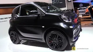 2019 Smart EQ ForTwo PureBlack Electric Vehicle - Exterior, Interior Walkaround