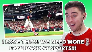 British Soccer Fan REACTS to Baseball - MLB Craziest/Loudest Crowd Reactions!