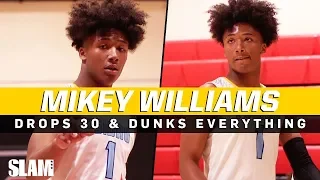 Mikey Williams DROPS 30 & DUNKS EVERYTHING!! 😈