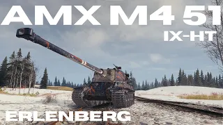 World of Tanks Replays - AMX M4 51 - 8.6k damage in tier 9 - 4 kills