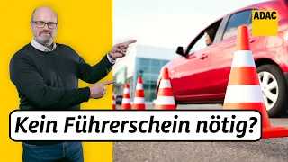 Wo darf ich ohne Führerschein das Fahren üben? | ADAC | Recht? Logisch!