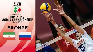 IRI vs. RUS - Full Final 3-4 | Boys U19 Volleyball World Champs 2021