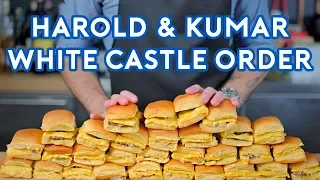 Binging with Babish: White Castle Order from Harold & Kumar