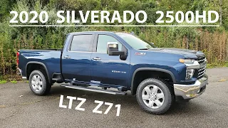 2020 Chevy SILVERADO 2500 HD LTZ z71 - DURAMAX Diesel w/ ALLISON Transmission - WALKAROUND & REVIEW