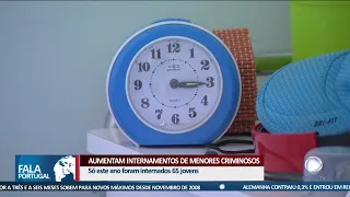 Aumentam internamentos de menores criminosos