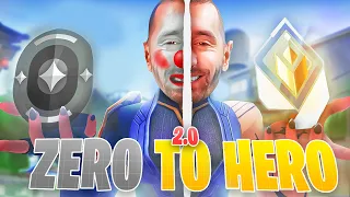 ZERO TO HERO 2.0 😱 - WELCHEN RANK ERREICHEN WIR IN 24H ❓