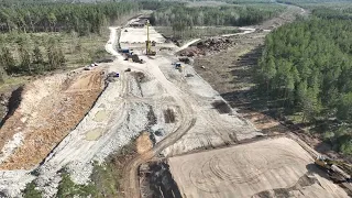 Kangru liiklussõlme Raku viadukt (30.04.2024)