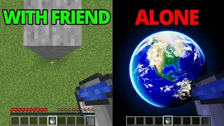 MLG water bucket when you're with friend vs alone