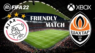 FIFA 22 - Ajax vs. Shakhtar Donetsk - Friendly Match 26.07.2022 - Full Match XBOX Gameplay - HD