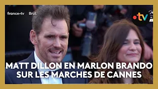 #Cannes2024 : Matt Dillon sur le tapis rouge cannois pour le film "Maria" avec aussi Marie Gillain