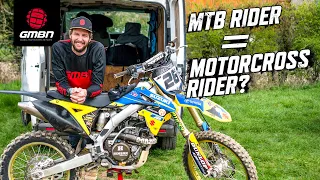 Can MTBers Ride Motocross? Rich Rides MX! | GMBN Vlog