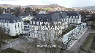 Germany Drone - Bad Pyrmont |Kurpark Footage|