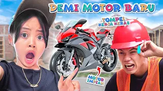 LEIKA SEDIH LIHAT TOMPEL KERJA KERAS DEMI BELI MOTOR BARU 😭 KASIHAN BANGET