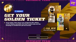 HOW TO GET ANY GOLDEN TICKET IN MADDEN! NO BAN! GLITCHY METHOD! Madden 22 Ultimate Team